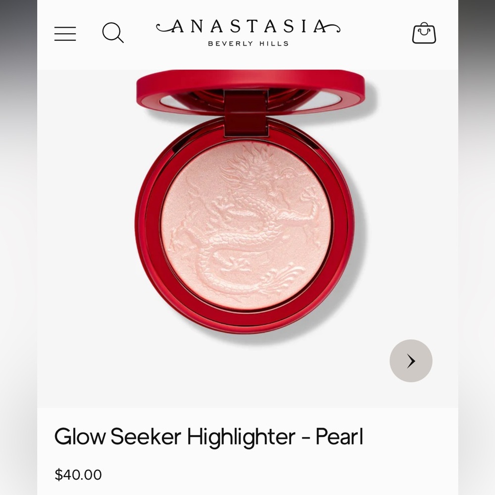 ABH Glow Seeker Highlighter - Pearl (BRAND NEW, IN BOX, NEVER TOUCHED)